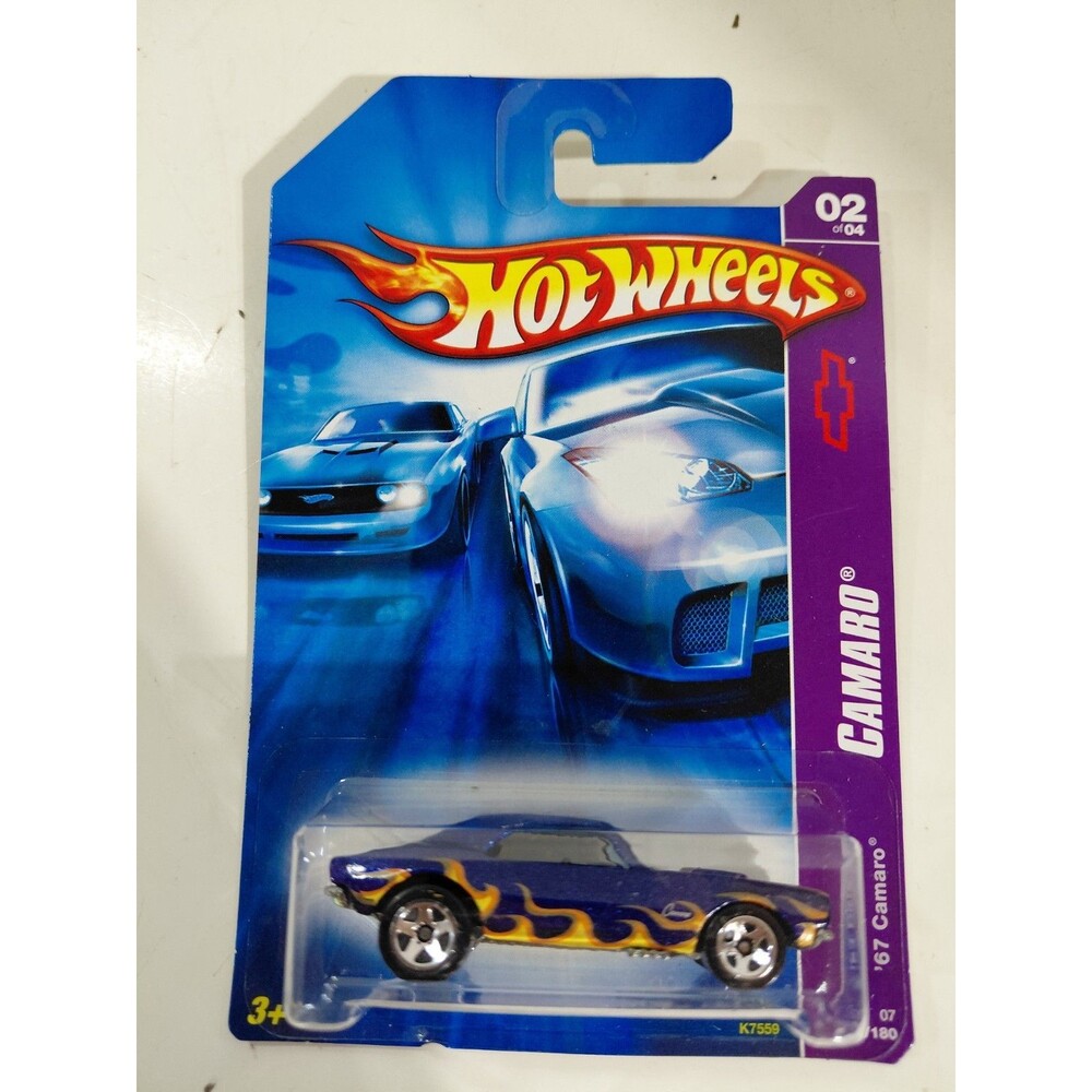 NIP Hot Wheels Camaro Series 1:64 Die Cast 1967 Chevrolet Camaro Muscle Car